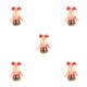 thumbnail image 1 of Billuyoard Plush Kids Christmas Candy Jar Portable Box Sweet Office Xmas Sugar Bottle Themed Gift Cute Replacement Container Type2 NO2 Billuyoard CBP101982, 1 of 4