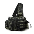 thumbnail image 1 of Yuarrent Bolso bandolera grande con zonificación científica, riñonera multiusos, bolso de hombro para hombre Ropa Deportiva, Zapatos camuflaje, 1 of 6