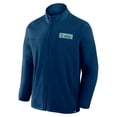 thumbnail image 2 of Men's Fanatics Deep Sea Blue Seattle Kraken Home Ice Fleece Full-Zip Jacket, 2 of 3