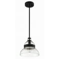 thumbnail image 4 of P960FB1 Craftmade Lighting 1 Light Mini Pendant-Flat Black Finish, 4 of 5