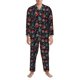 thumbnail image 3 of Balery Paisley1 Pijama para Hombre de Dos Piezas con Manga Larga, Conjunto de Dormir y Descanso Suave con Bolsillos-Small, 3 of 7