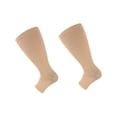 thumbnail image 1 of MesaSe 2Pcs Compression Socks Durable Knee High Socks Calf Support Compression Socks for Men Yellow 2XL, 1 of 4