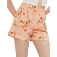 thumbnail image 2 of Lovito Vintage Floral Crop Flowers Shorts, 2 of 5