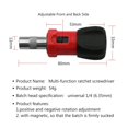 thumbnail image 2 of Destyer Poignée de Tournevis Rotative 6.3mm pour Vélo Accessoires de Meubles Portables, 2 of 5