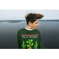 thumbnail image 2 of Old Glory Cactus Desert Feliz Navidad Ugly Christmas Sweater Youth Long Sleeve T Shirt, 2 of 6