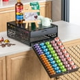 thumbnail image 6 of Large Capacity Vertuo Pod Holder Coffee Organizer with 2 Tier Drawer for, 6 of 8