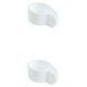 thumbnail image 1 of Ounissouiy Acelerador Cubierta de silicona Aceleradores Protector Reparación Accesorios modificados Blanco 2Conjunto, 1 of 6