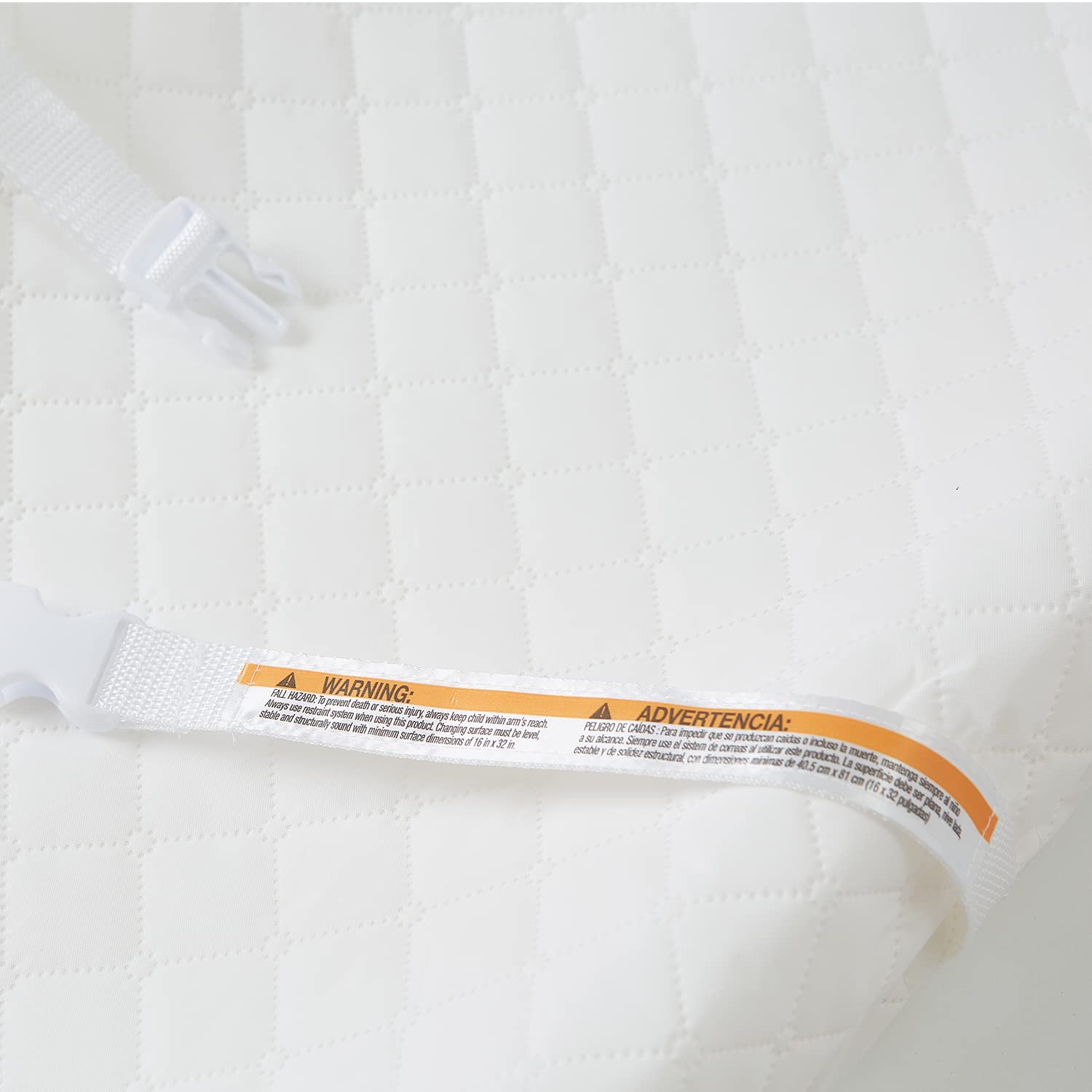 AFG Baby Furniture Contoured Diaper Changing Pad, White photo 7