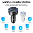 thumbnail image 4 of Destyer 4 Ports USB Car Charge 48W Quick 7A Mini Fast Charging For Mobile Phone Charger Adapter in Car with LED Light For Black 1Set, 4 of 6