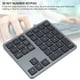 thumbnail image 3 of Y 2.4g teclado numérico inalámbrico para computadoras portátiles, computadoras PC MacBooks & Tablets, Número Portátil de Doble Modo Recargible 35 Teclas para W,, 3 of 7
