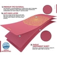 thumbnail image 5 of RDX Yoga Mat TPE 6mm Thick with Straps and Carry bag, REACH ROHS Certified, 6P Latex Free Eco Friendly Non Slip Mats for Men Women, Home Gym Fitness Workout Exercise Pilates Aerobic Planks, 183 X 61CM, 5 of 9