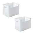 thumbnail image 6 of FUEENIRVA Book Organizers, White, Plastic, Multi-Functional, 2Pcs, 6 of 6