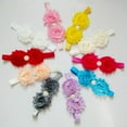 thumbnail image 5 of Yoyauz Newborn Baby Girl Hospital Cap Baby Cap Flower Baby Headband Girl Spring Summer 0-36 Months, 5 of 5