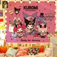 thumbnail image 4 of Sanrio Jade Dog fondo de tela Ins Cartoon Girl Heart Kuromi tela colgante para habitación, decoración de fiesta de cumpleaños, nuevo, 4 of 4