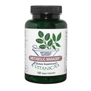 Vitanica Metabolic Manager, Promotes Healthy Glycemic and Metabolic Response, Vegan, 120 Capsules