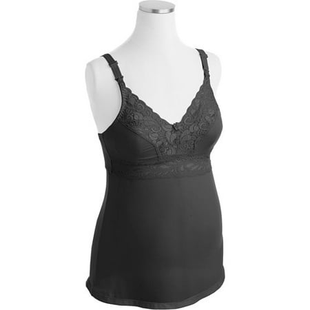 Soft Lace Collection Maternity Lacey Nursing Cami - Walmart.com
