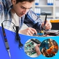 thumbnail image 1 of Kitchen Utensils Qwtwty European Standard 220V Digital Display Constant Temperature 60W Adjustable Temperature Soldering Iron Household US Standard 110V Soldering, 1 of 6