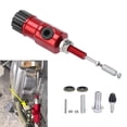 thumbnail image 2 of Universal Motorcycle Brake Clutch Hydraulic Rod Pump Custom Modification Aluminum Alloy Red, 2 of 9