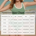 thumbnail image 2 of Mgmyaa Girls Two Piece Swimsuit Sets Printed Beach Wear for Pool Vacations Summer Swimwear with Comfortable Fit Quick Dry Size 6-16 Years, 2 of 7