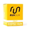 Run Gum Fruit Energy Gum 50mg Caffeine Taurine & B-Vitamins per Piece, 24 Pieces (Pack of 12)