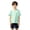 11#Green70, variant on Boys Athletic Outfits Quick Drying Short Sleeve T-Shirt Shorts Set, Sizes 3-14