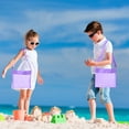 thumbnail image 5 of Darzheoy Colorful Mesh Beach Bags Sand Away Portable Foldable Sea Shell Bag with Adjustable Carrying Straps, Toy Storage Bag Beach Bags, 5 of 6