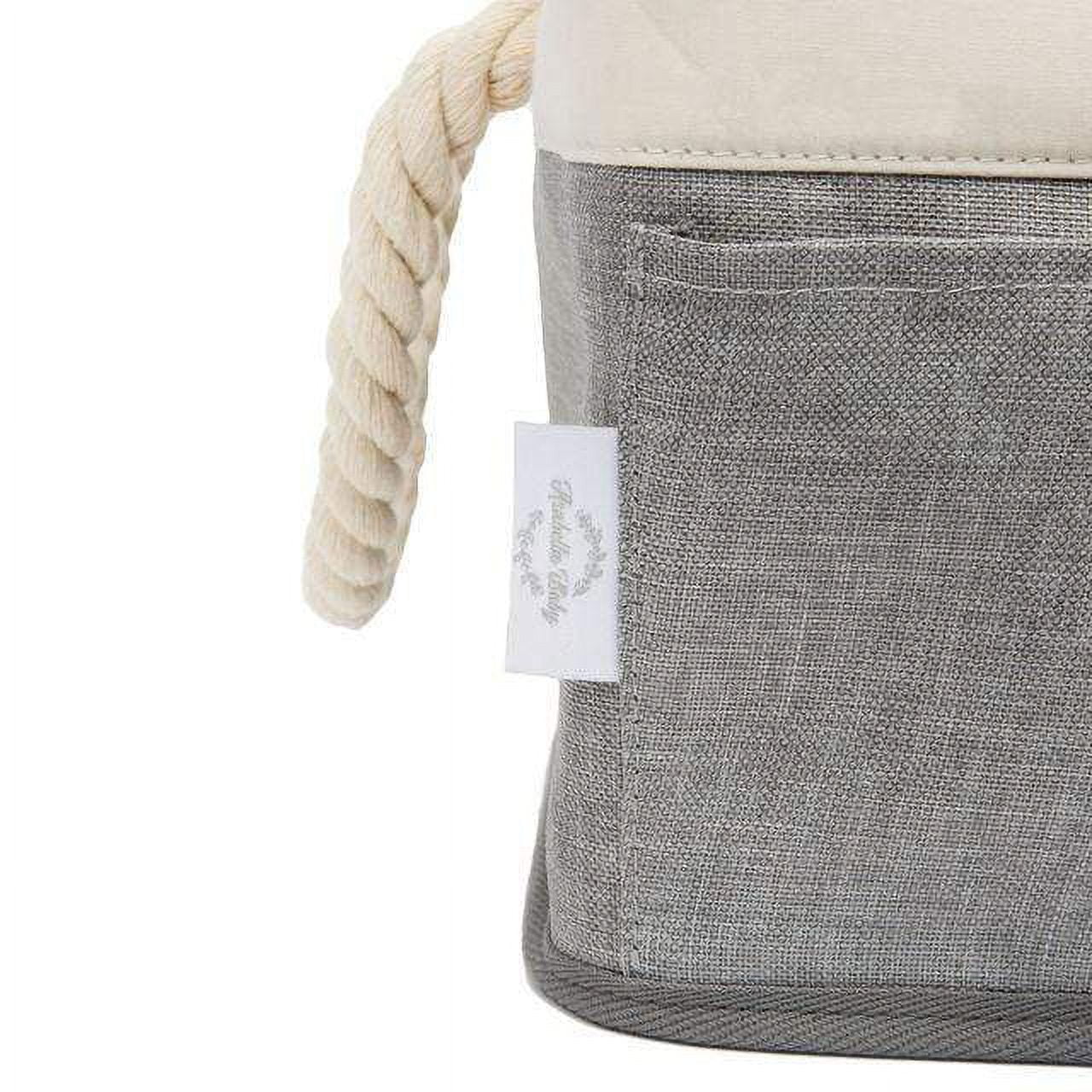 Canvas Caddy with rope handles