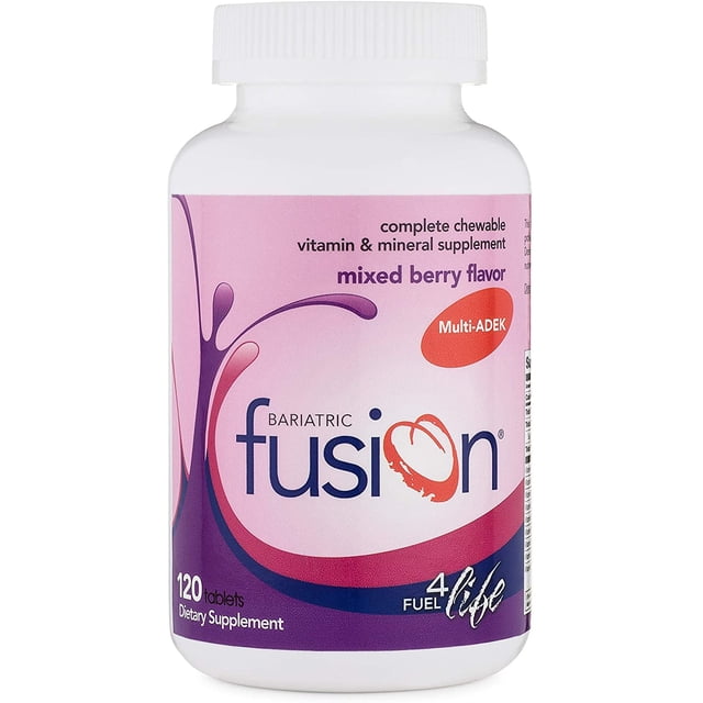 Suplemento multivitamínico masticable Bariatric Fusion 120 comprimidos