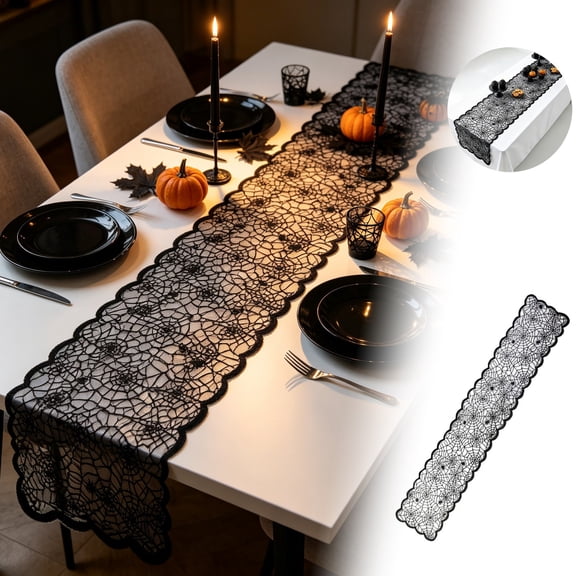 Nnndbs Decorative Geometric Table Runner, Modern Polyester Runner for Dining Kitchen Table, Washable Resistant Table Scarf for Home Party Banquet Decor