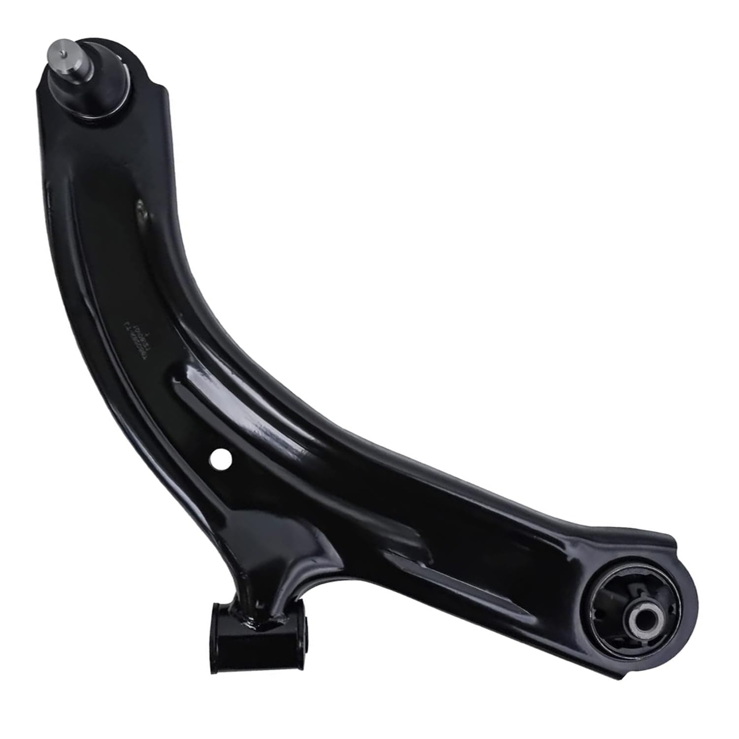 Detroit Axle - Front Lower Right Complete Control Arm w/ Ball Joint Assembly For - 2009-2014 Nissan Cube - [2007-2011 Nissan Versa] - 2012 Versa 1.8L Hatchback