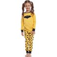 thumbnail image 1 of Leveret "Bat" Boys Girls 2 Piece Pajama 100% Cotton (Size 12 Months-14 Years), 1 of 6