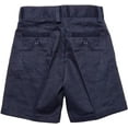 thumbnail image 2 of Boys Adjustable Waist School Uniform Flat Front Straight Shorts Regular Sizes 4-20, 2 of 3