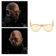 thumbnail image 3 of 1/6 Scale Sunglasses, Male And Female Sun Glasses, Alloy Retro Glasses, for 12inch Action Figures Accessories - E01 Gold, 2.6x2.3cm, 3 of 8