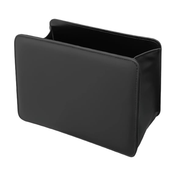 Car Trash Bag, Hanging Leather Collapsible Door Storage Basket