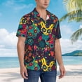 thumbnail image 4 of Hawaiian Shirts for Men Button Down Mens Hawaiian Shirts Short Sleeve Series, 4 of 8
