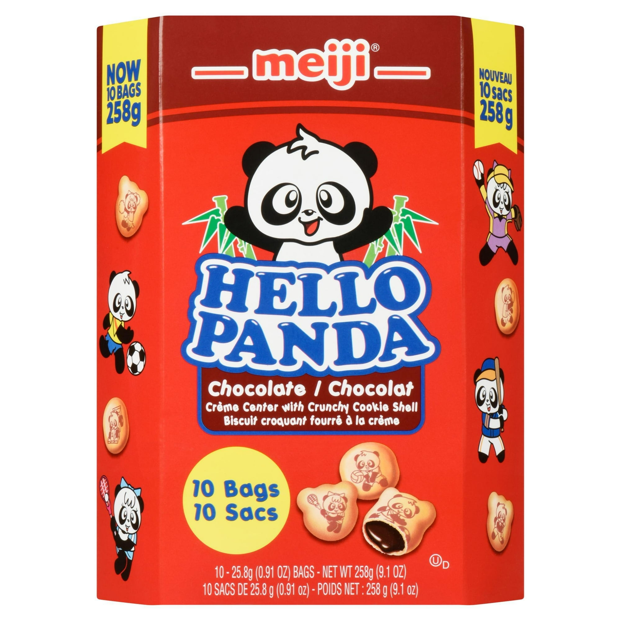 Meiji Géant Hello Panda Biscuits - Chocolat