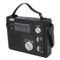 thumbnail image 3 of Radio à Manivelle AM FM SW Multi-Bandes LED Radio d'Urgence avec Lecteur MP3 Emplacement pour Disque U, 3 of 5