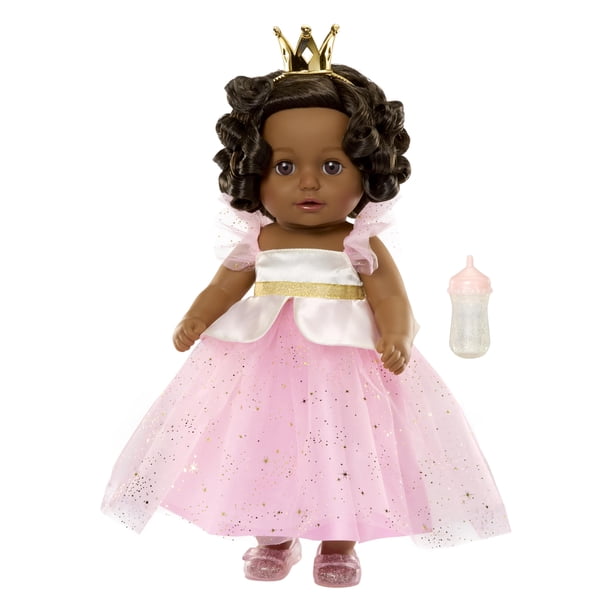 Muñeca Baby Born Princess Harper, cabello negro, ojos marrones