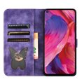thumbnail image 3 of Compatible with OnePlus Nord N200 5G Embossed Butterfly Cat Wallet Case with Card Slots Kickstand Cover, 3 of 5