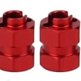 thumbnail image 3 of Hubs hexagonales extendidos Macarena 4 piezas de latón para camiones Scx24 Axi00002 1:24, 3 of 6