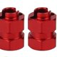 thumbnail image 3 of 2x Reemplazos de combinador de de rueda hexagonales extendidos de latón 4x 1/24 Reemplazos ensanchados de 4 mm para modificación de camiones de, 3 of 6