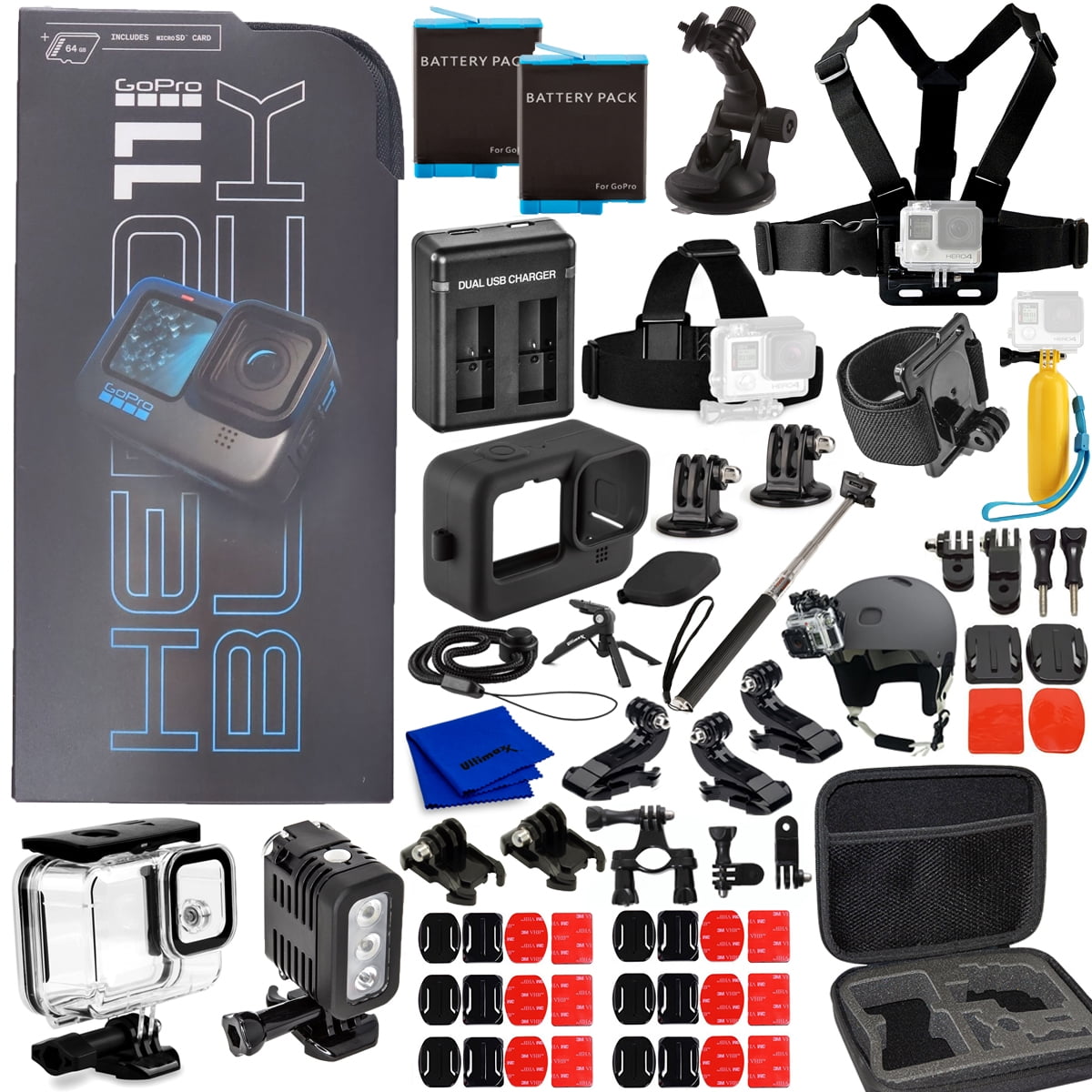 Gopro Hero 11 Black Waterproof 5k Camcorder 24pc Accessory Bundle Walmart Com Gopro Hero 11 Black Waterproof 5k Camcorder 24pc Accessory Bundle Walmart Com