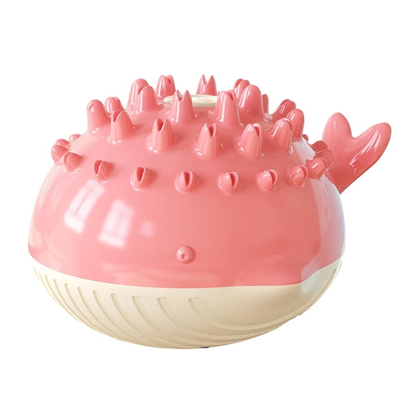 Juguete de baño para Perros Yuyangstore Rociador de agua eléctrico Aspersor de inducción rosa