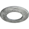 thumbnail image 3 of Ekena Millwork 13 1/4"OD x 7 1/8"ID x 7/8"P Salem Ceiling Medallion (Fits Canopies up to 7 1/8"), Hand-Painted Ultra Pure White Crackle, 3 of 5