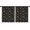 Black Gold Sun-1, variant on Blackout Kids Curtains,Red Skull Pattern Childrens Insulated Curtains Set Of 2,Bedroom Essentials,Toddler Room Decor 42x54in(106x137cm)