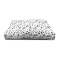 thumbnail image 3 of Thistle Pet House, Summer Wildflowers as Cornflower Willow Branch and Bell in Aquarelle Style Print, Outdoor & Indoor Portable Dog Kennel with Pillow and Cover, 5 Sizes, Multicolor, by Ambesonne, 3 of 4