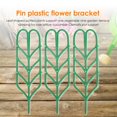 thumbnail image 2 of Leaf Shape Garden Trellis for Climbing Potted Plant Support (3pcs Hard), 2 of 9