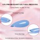 thumbnail image 5 of Uñas postizas adhesivas Baby Blue JOYVVEW cortas cuadradas 30 piezas, 5 of 7
