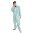 thumbnail image 5 of Vzayyk 4T-14Y Size Aviliable Cozy One-Piece Footless Sleeper Pajama Pattern Of Snowflakes, 5 of 8
