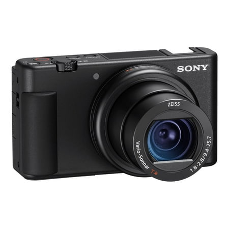 Sony - ZV-1 20.1-Megapixel Digital Camera for Content Creators and Vloggers - Black